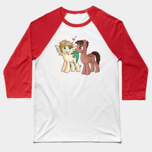 Orfeo y Hugo ponny Baseball T-Shirt